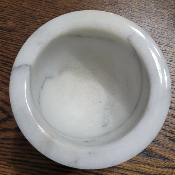 Marble Mortar with Wooden Pestle - Picture 5 of 7